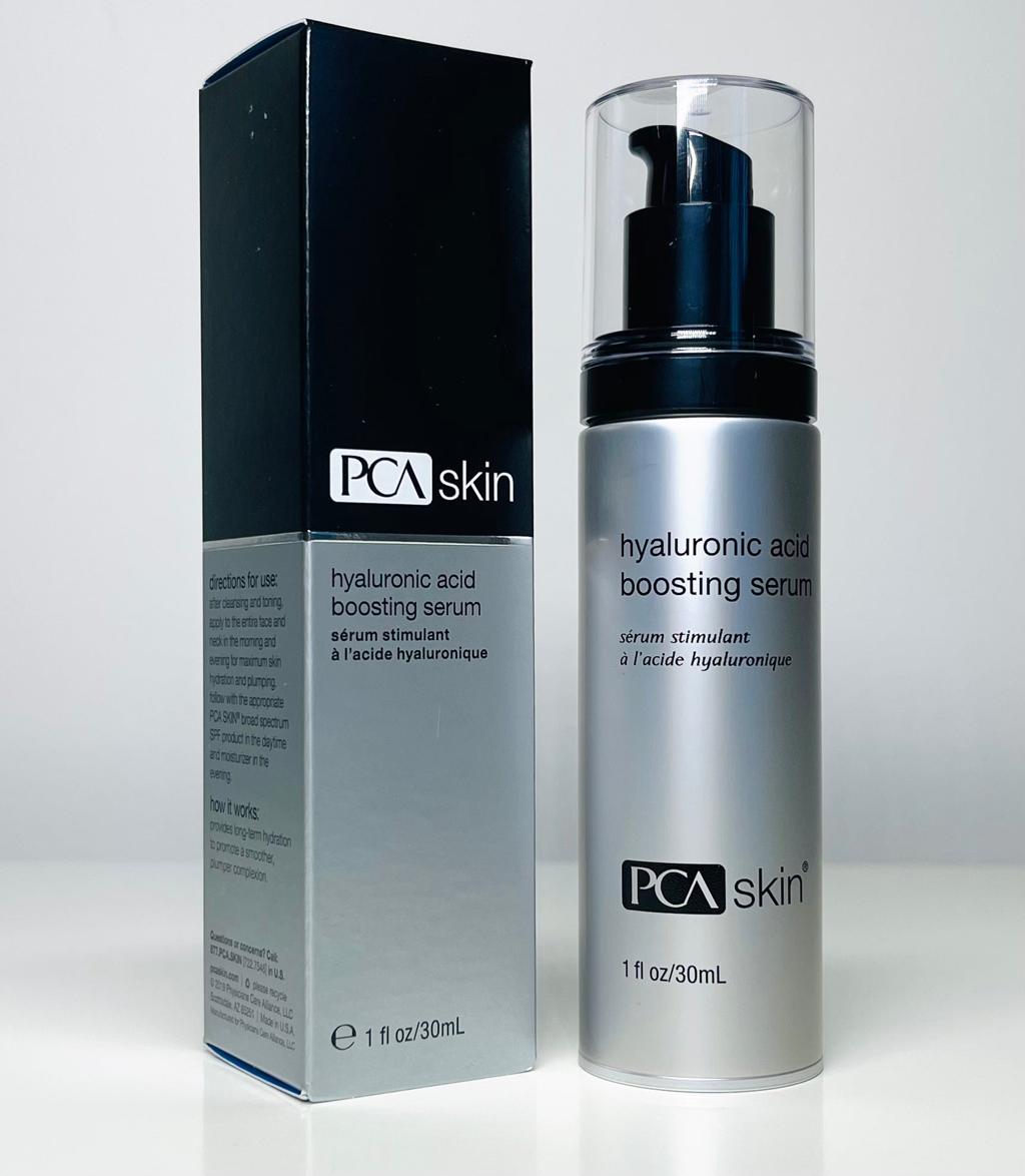 PCA SKIN Hyaluronic Acid Boosting Serum 1 Oz / 30 ml – Niacinamide & Ceramide – Brand New