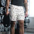 All-Over Print Unisex Athletic Long Shorts