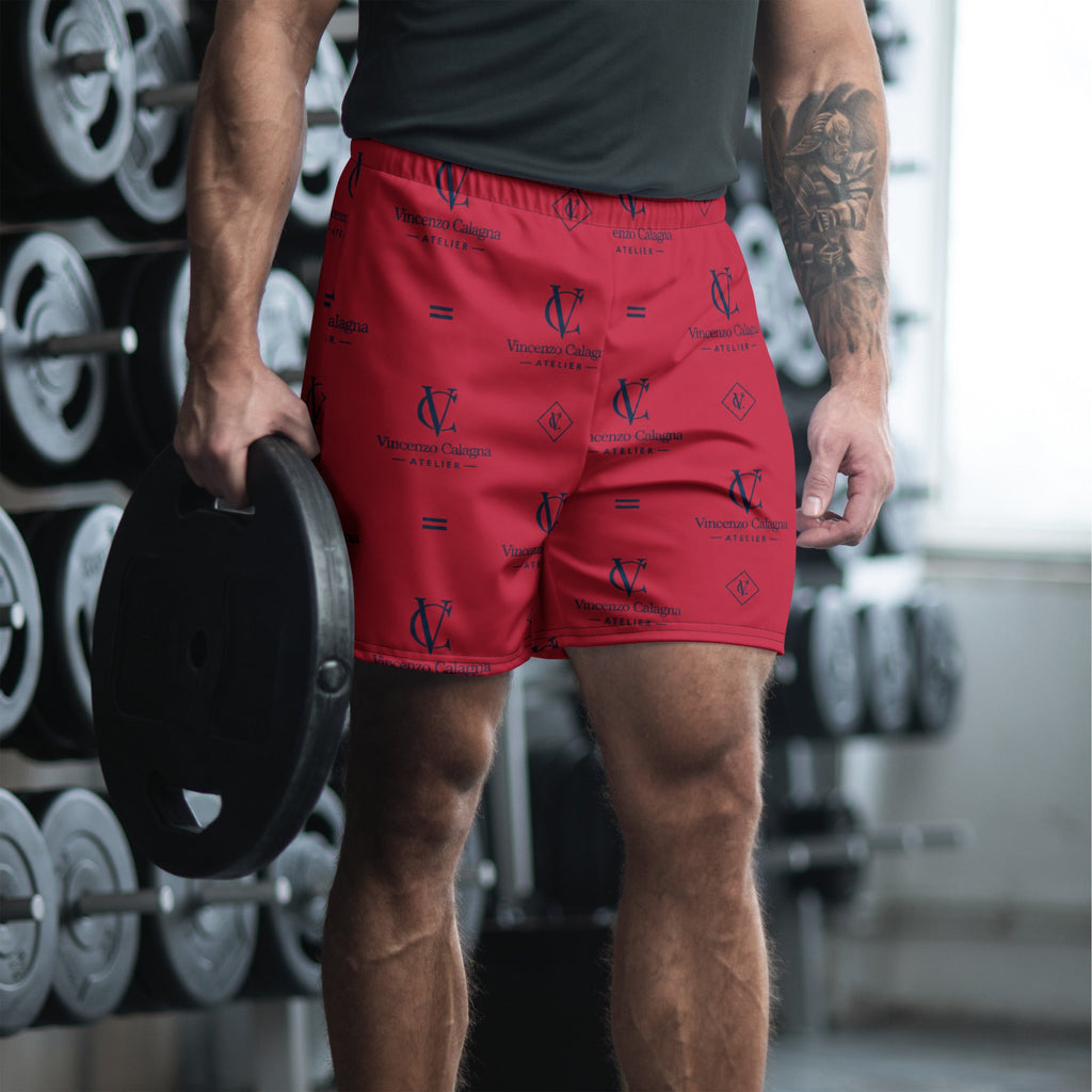 All-Over Print Unisex Athletic Long Shorts