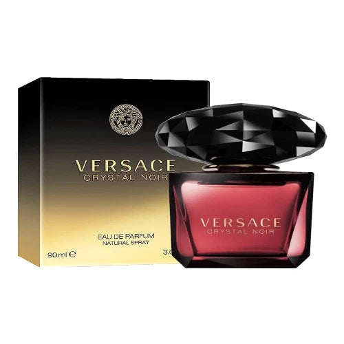 Versace Crystal Noir Eau de Parfum Spray for Women 3.0 oz / 90ml – New in Box